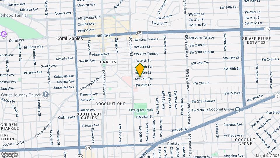 3665 SW 26th St Map and Location Details