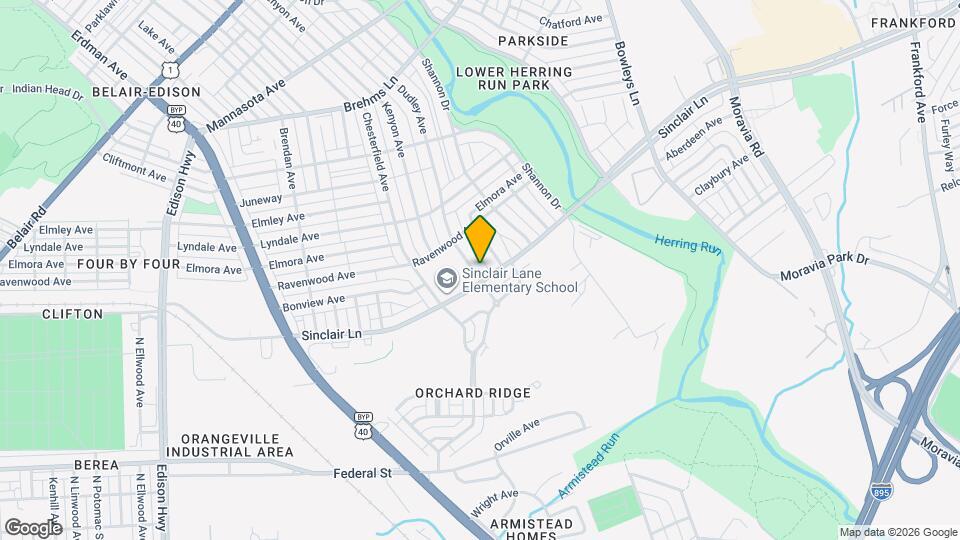 4120 Dudley Ave Map and Location Details