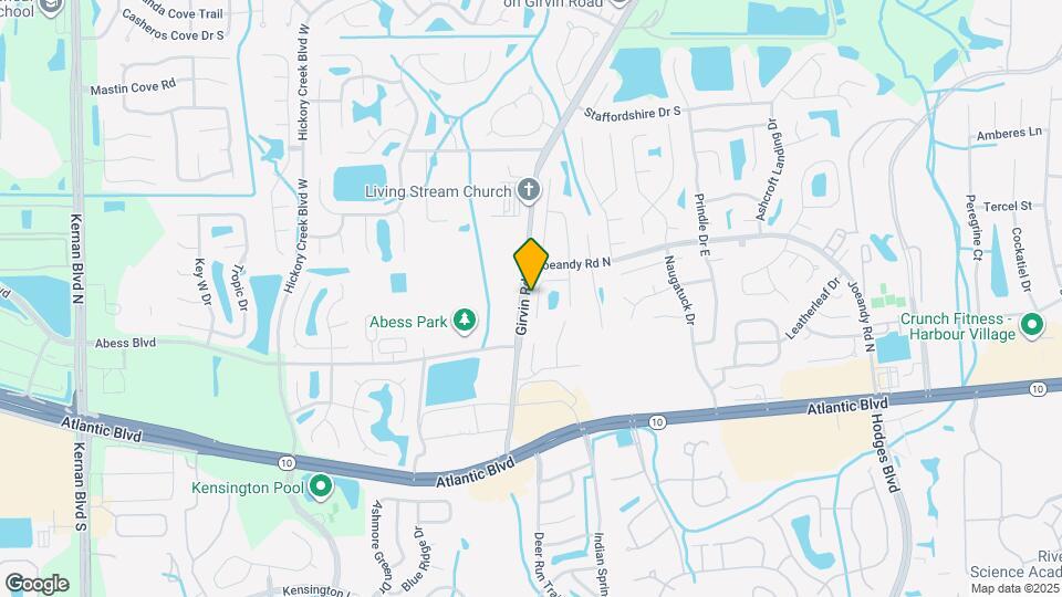 100 Autumn Springs Ct W Map and Location Details