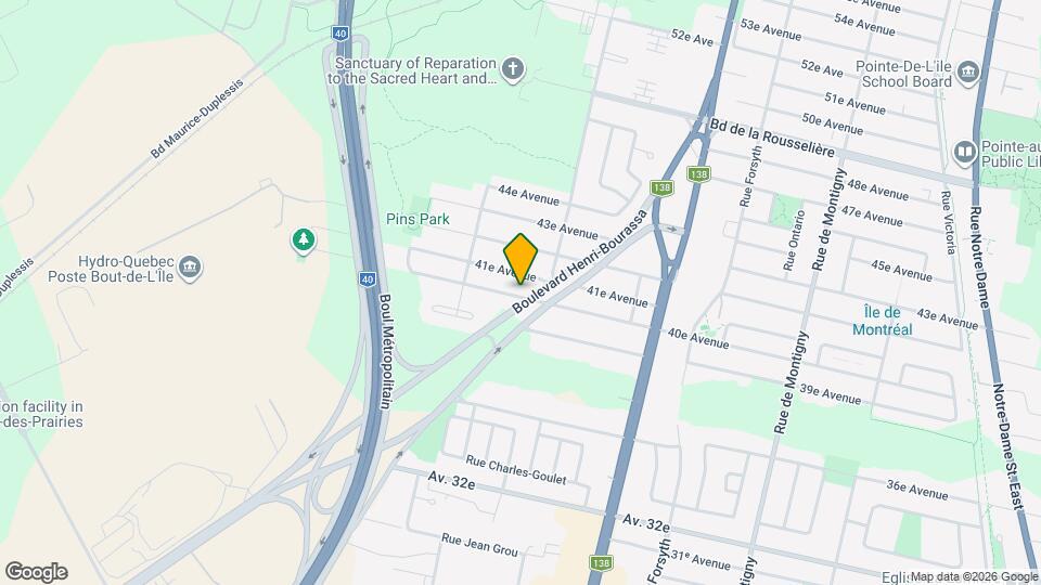 3621-3635 40E Av Map and Location Details