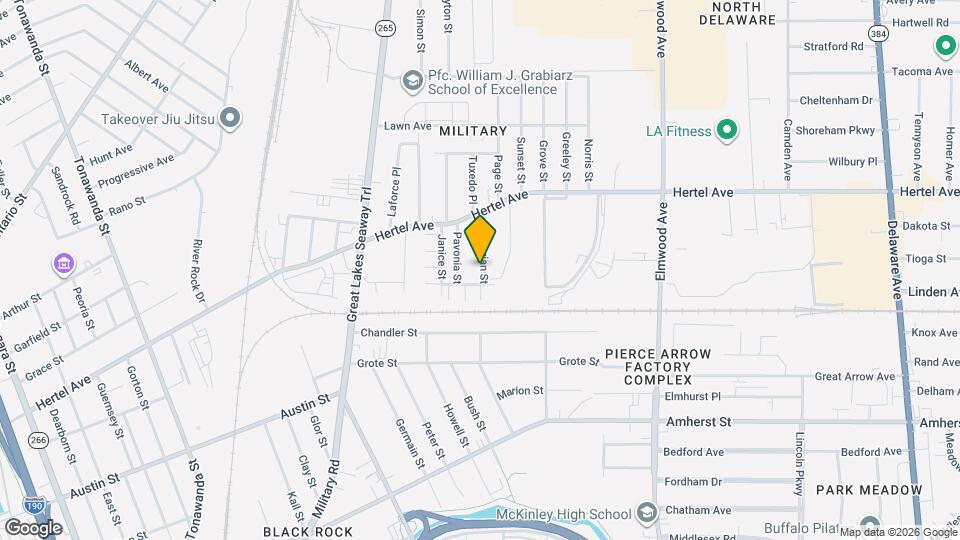 40 Saint Florian St, Unit Lower Map and Location Details