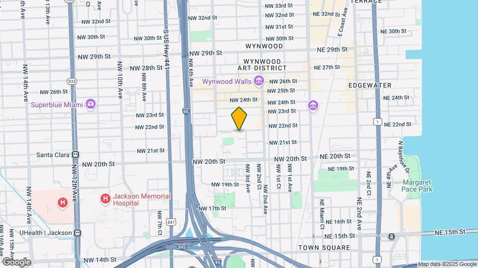 334 NW 22nd St, Unit A4 Map and Location Details