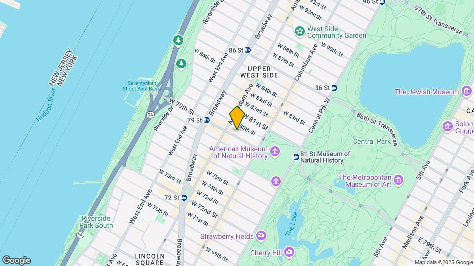 157 W 79th St Map and Location Details