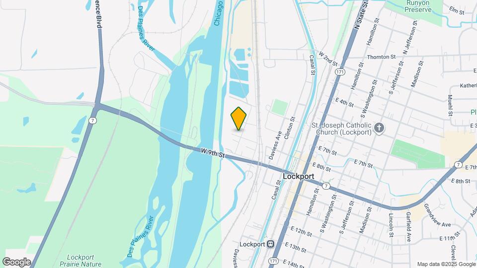 729 Vine St Map and Location Details