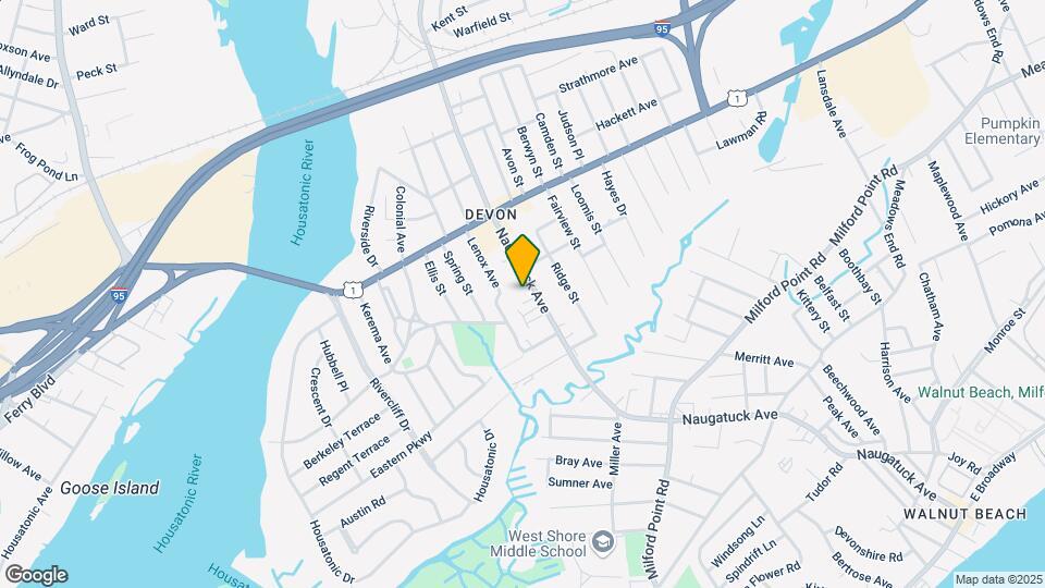 508 Naugatuck Ave Map and Location Details