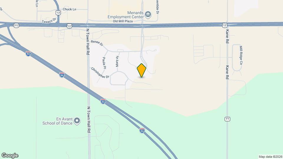 5270 Christopher Dr Map and Location Details