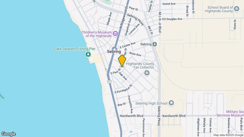 610 S Pine St Mapa y Detalles de la Ubicación