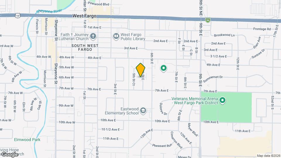 530 5th St E, Unit 103 Map and Location Details