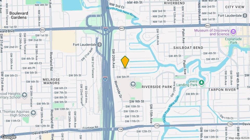 521 SW 18th Ave Mapa y Detalles de la Ubicación
