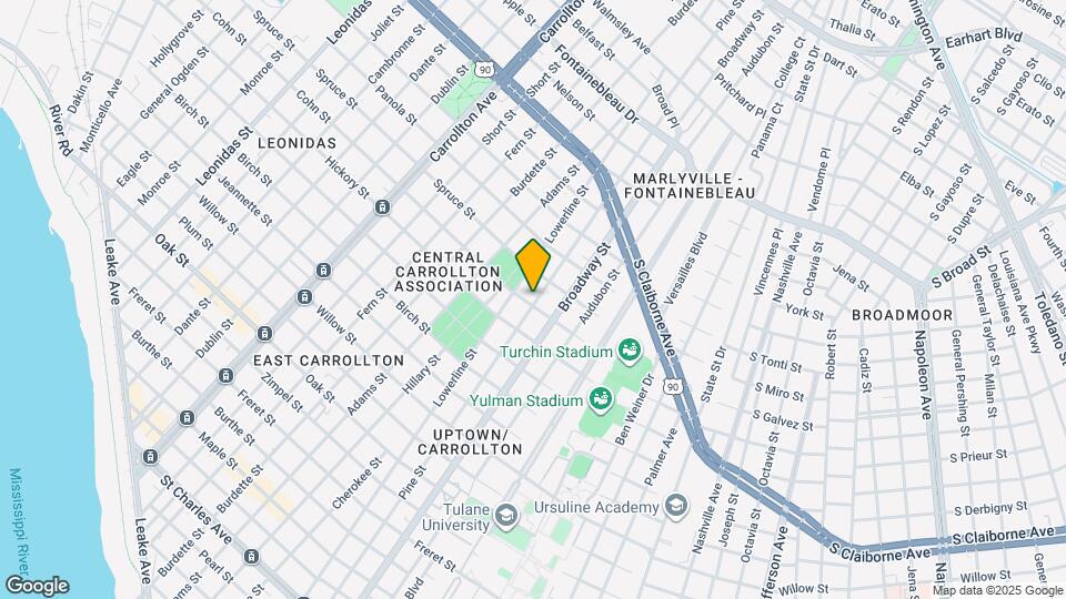 7317 Cohn St Map and Location Details