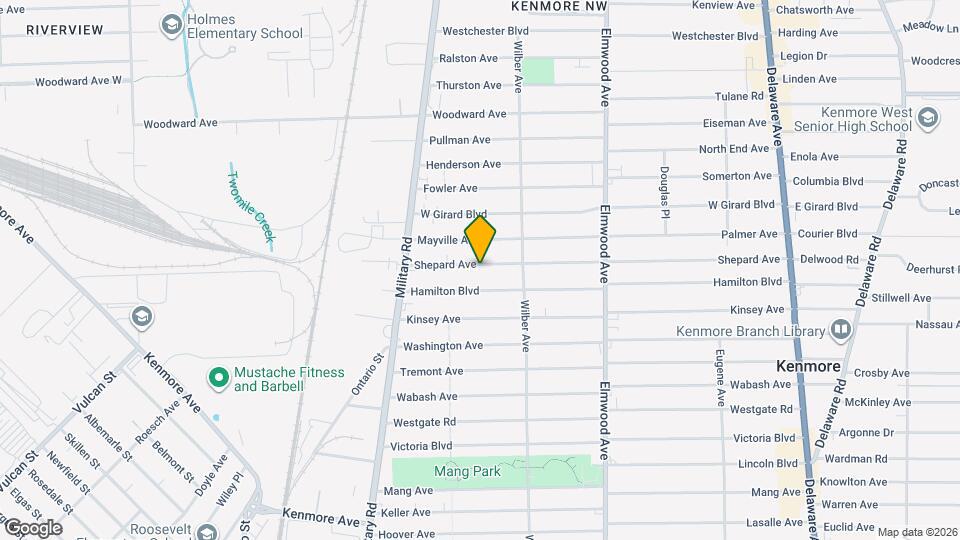 354 Shepard Ave Map and Location Details