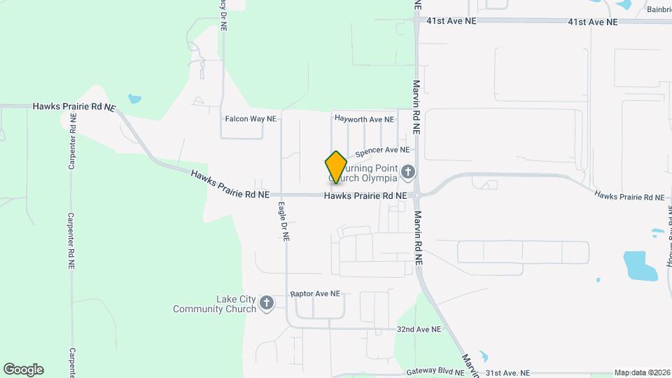 3504 Hepburn St NE Map and Location Details