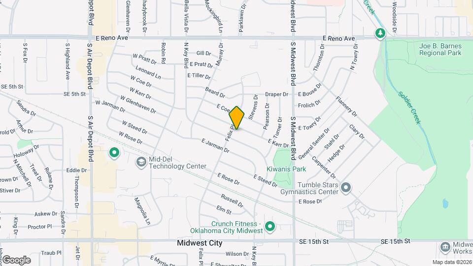 304 E Kerr Dr Map and Location Details