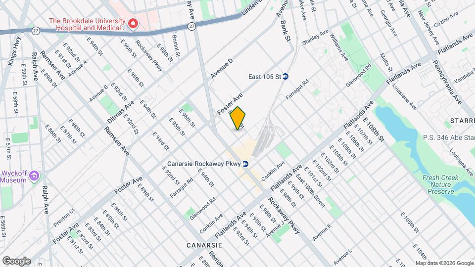 955 E 98th St Map and Location Details