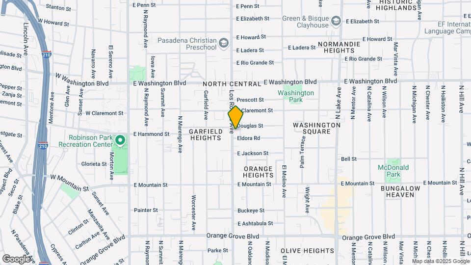 1130 Los Robles Ave Mapa y Detalles de la Ubicación