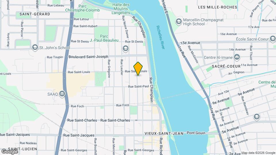 137 De Salaberry Rue Map and Location Details