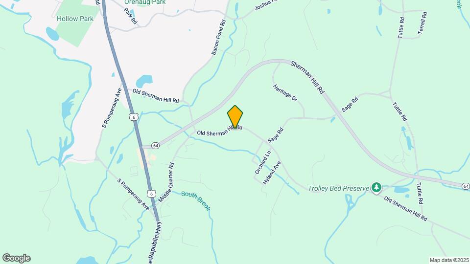 124 Old Sherman Hill Rd Map and Location Details