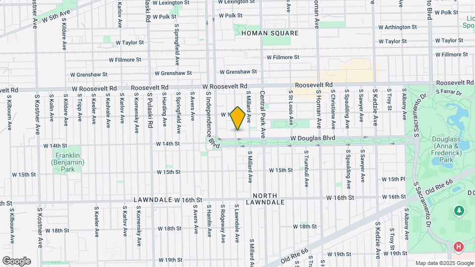 3658 W Douglas Blvd Mapa y Detalles de la Ubicación