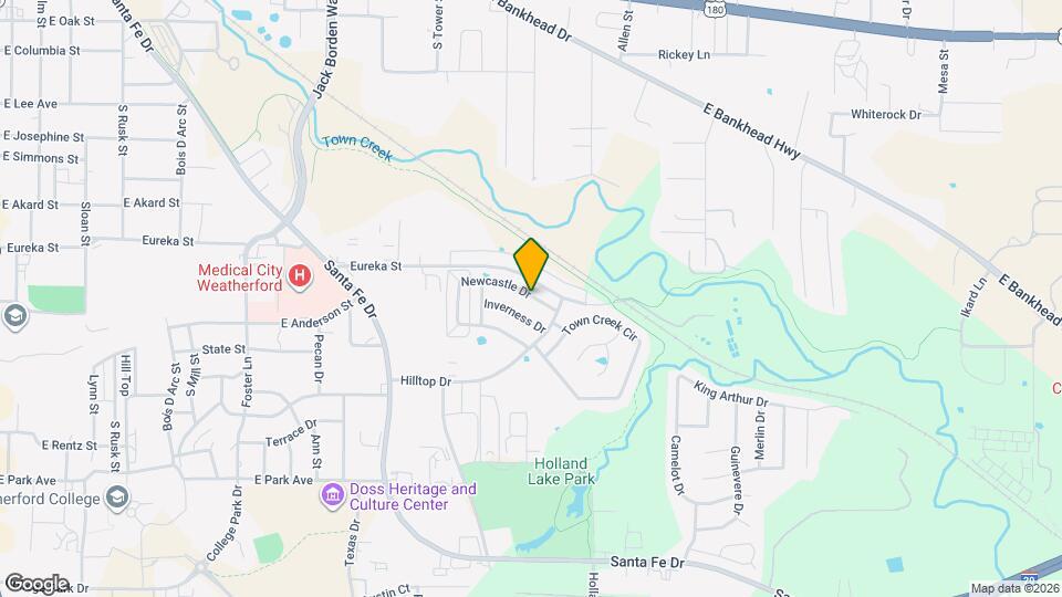 1021 Newcastle Dr Map and Location Details