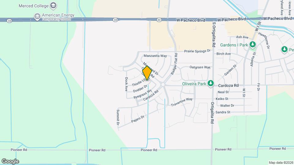 1614 Dodder Dr Map and Location Details