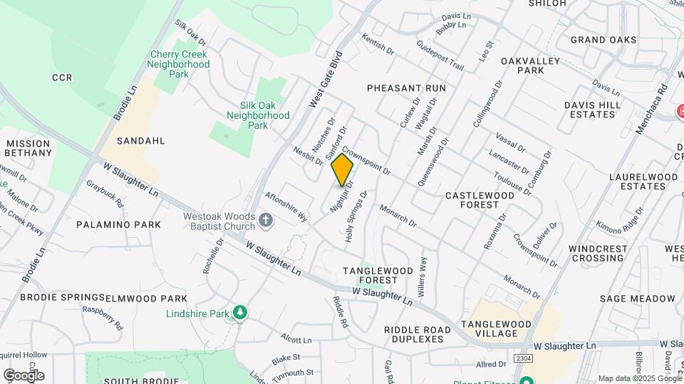 9614 Nightjar Dr Map and Location Details