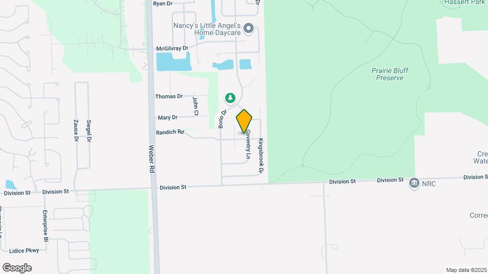 16464 Coventry Ln Map and Location Details