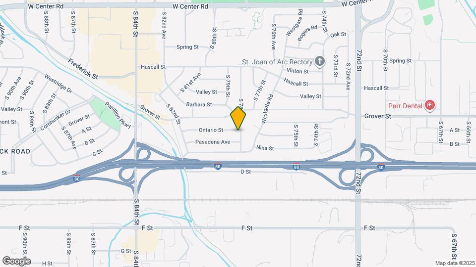 3604 S 78th St Map and Location Details