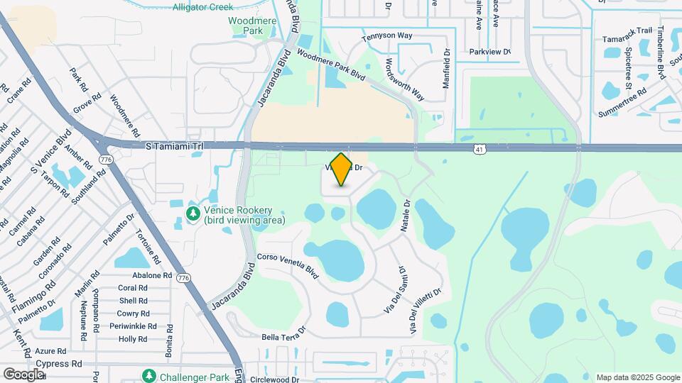 4206 Vicenza Dr Map and Location Details