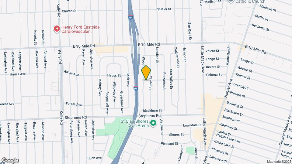24620 Wood St Map and Location Details