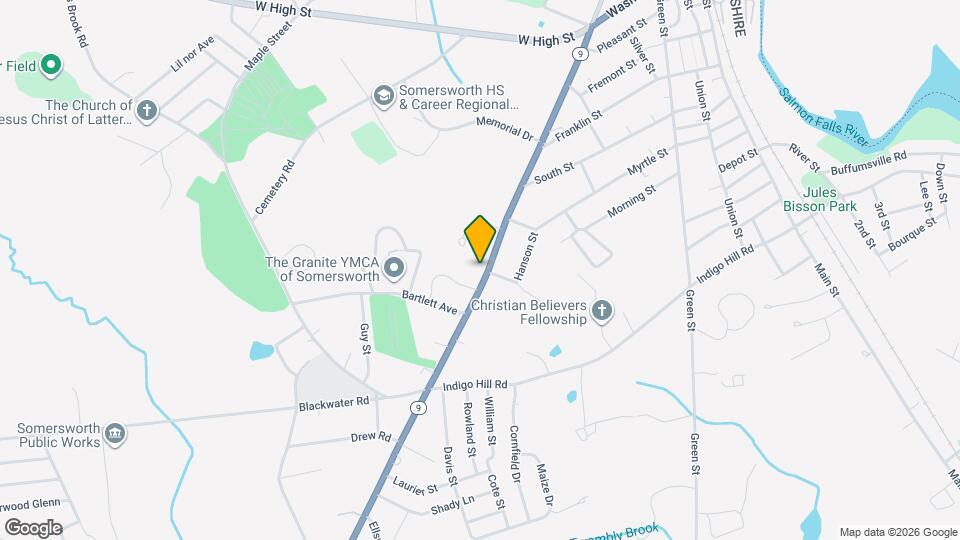 293 High St, Unit B Map and Location Details