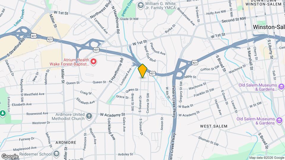 1521 Seneca St Map and Location Details