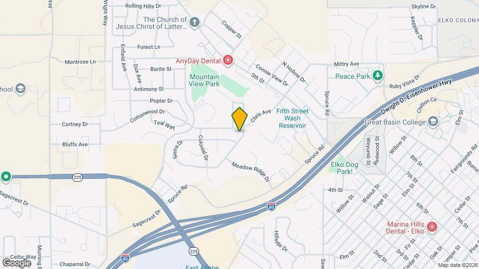 2211 Sierra Dr Map and Location Details