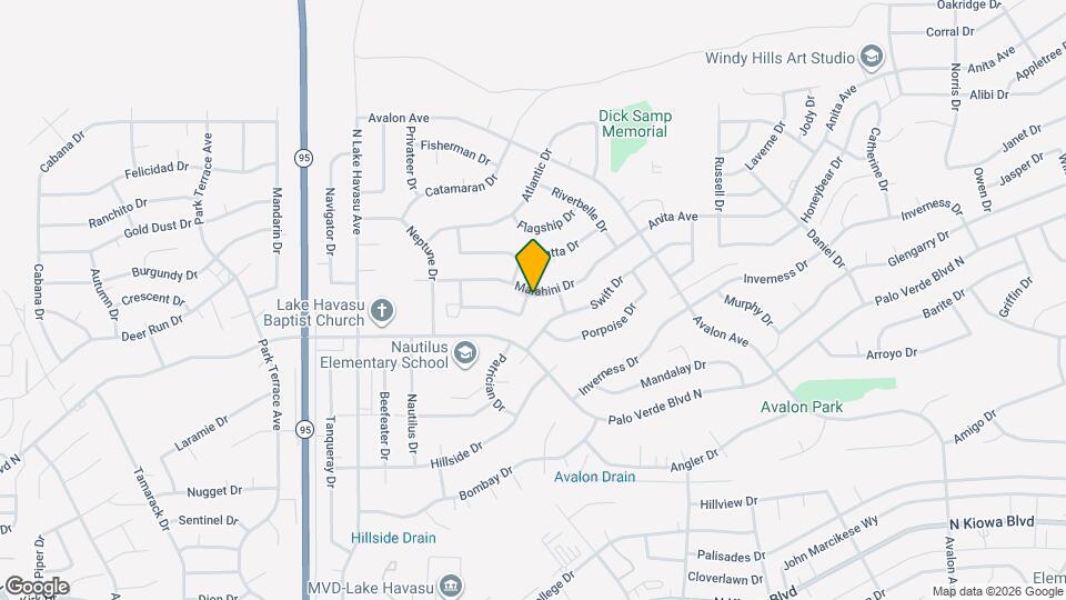 2290 Interlake Dr Map and Location Details