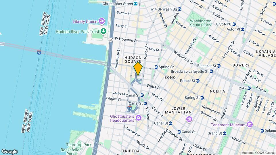 572 Broome St Map and Location Details
