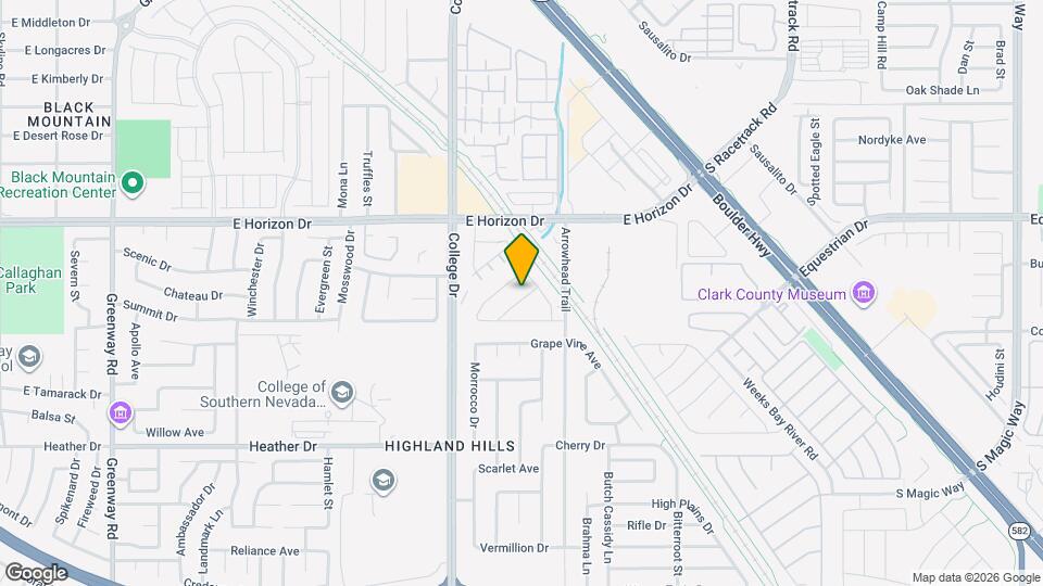 722 Cozy Canyon Dr Map and Location Details