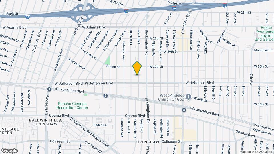 3045 West Blvd Map and Location Details