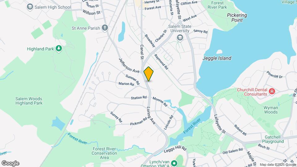 117 Loring Ave, Unit 1st floor Map and Location Details