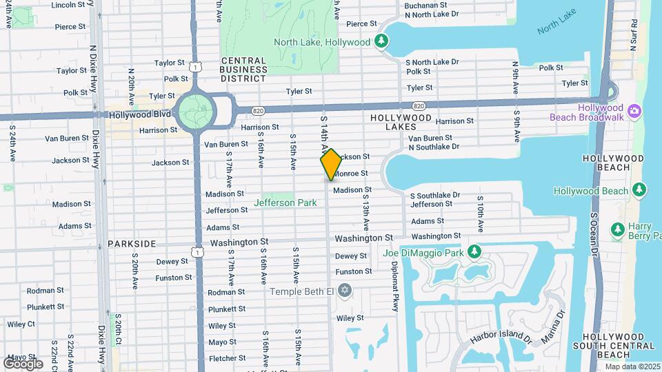 1355 Madison St Map and Location Details