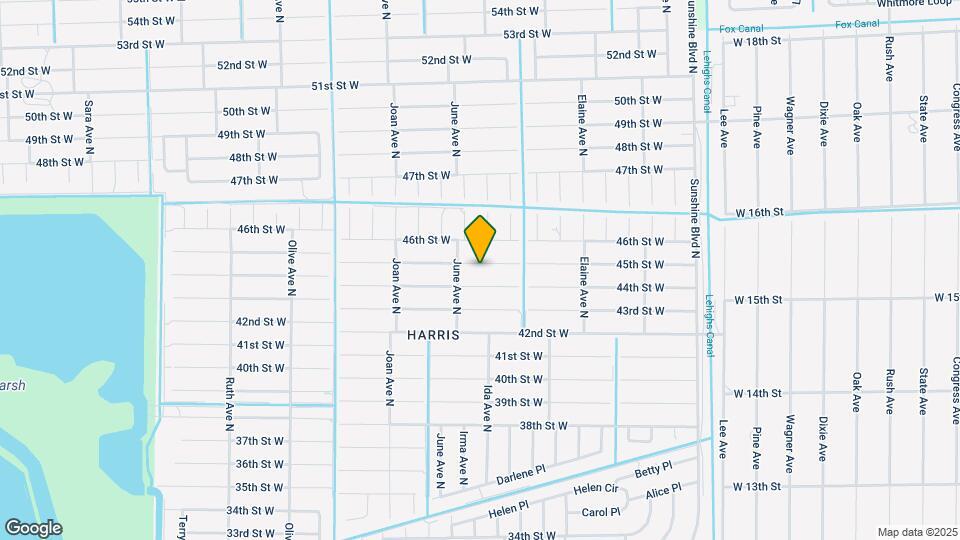 2815 45th St W Map and Location Details