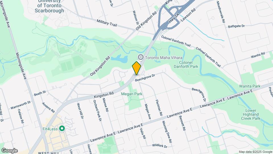 4695 Kingston Rd Map and Location Details