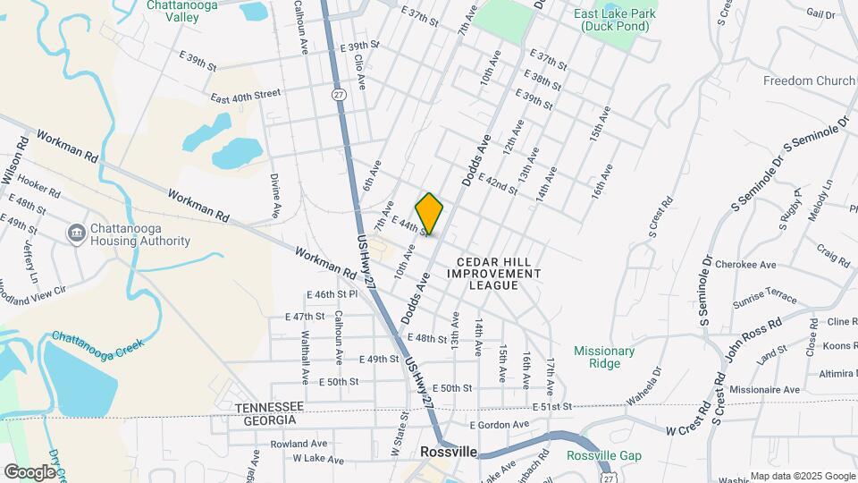 2706 E 44th St Map and Location Details