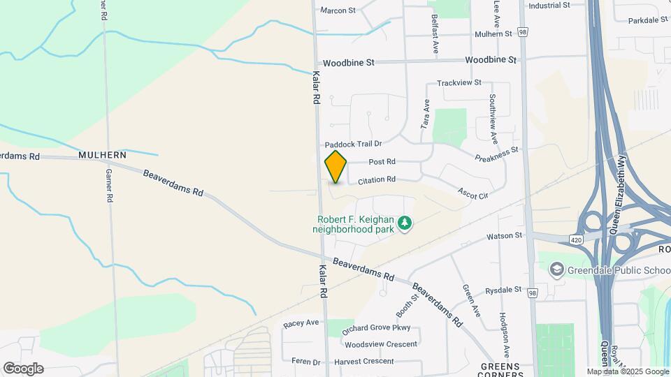 7871 Seabiscuit Dr Map and Location Details