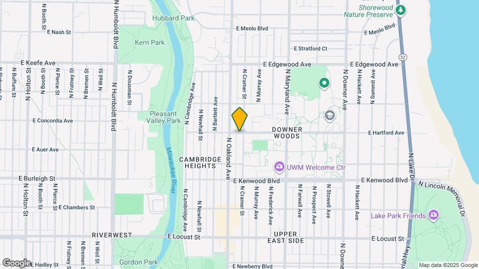 3285 N Cramer St, Unit 3285 N. Cramer St. Mapa y Detalles de la Ubicación