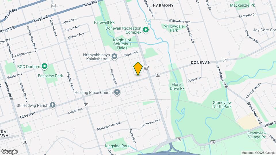 768 Olive Ave Map and Location Details