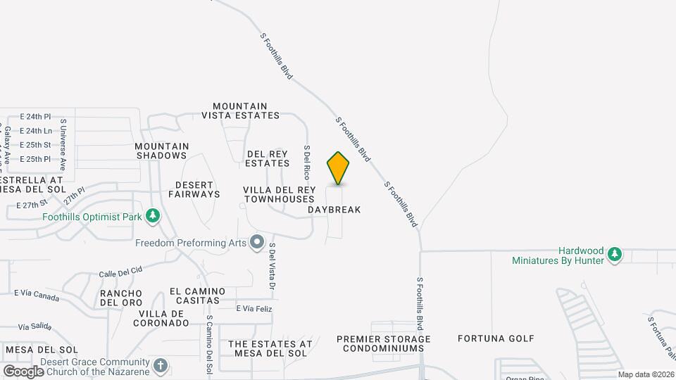 10334 Sunup Ave Map and Location Details