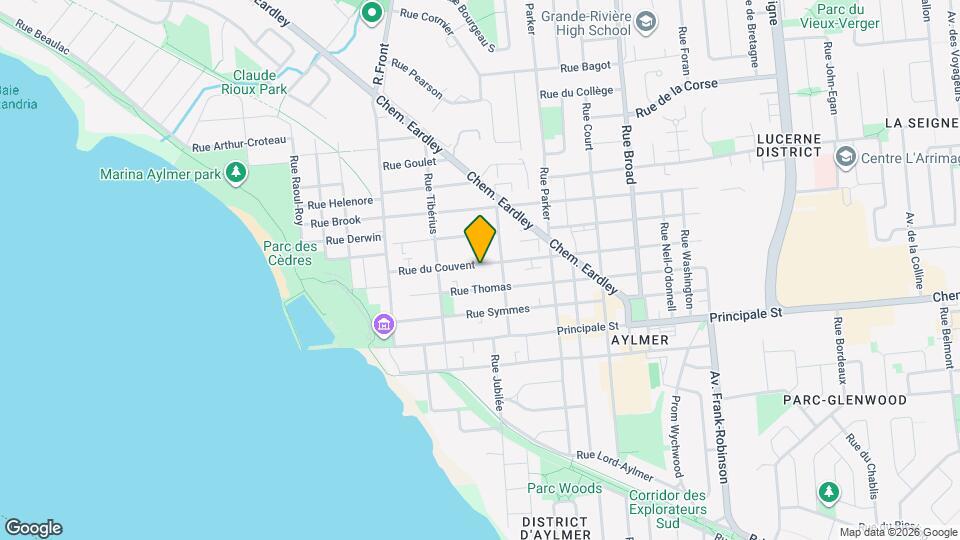 34 Du Couvent Rue Map and Location Details