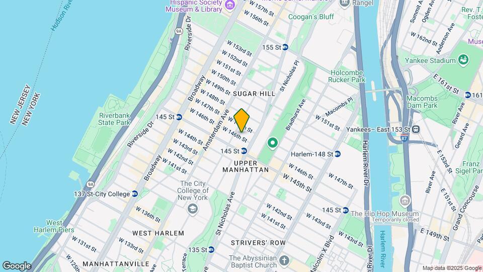 423 W 146th St Map and Location Details