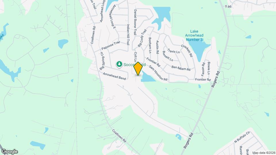 3461 Sam Houston Rd Map and Location Details