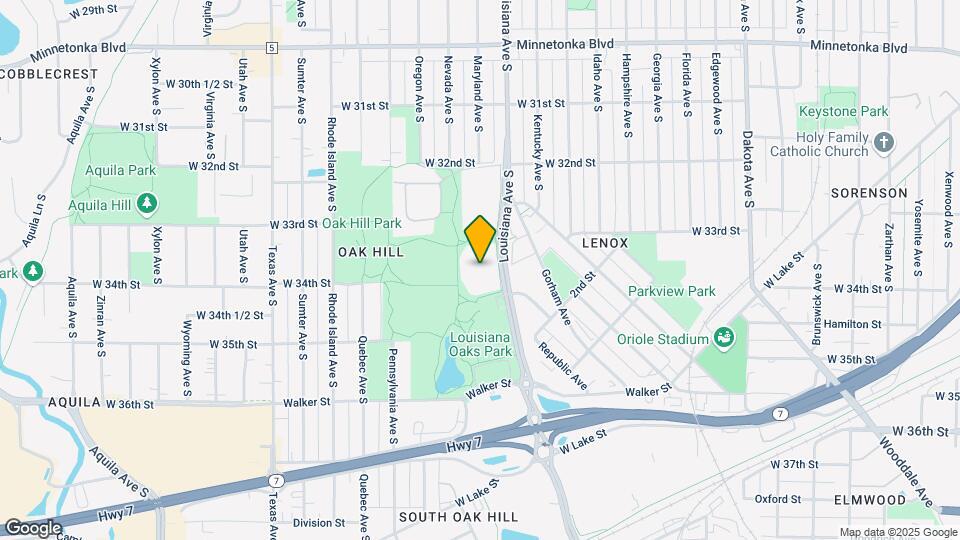 3320 Louisiana Ave S Map and Location Details