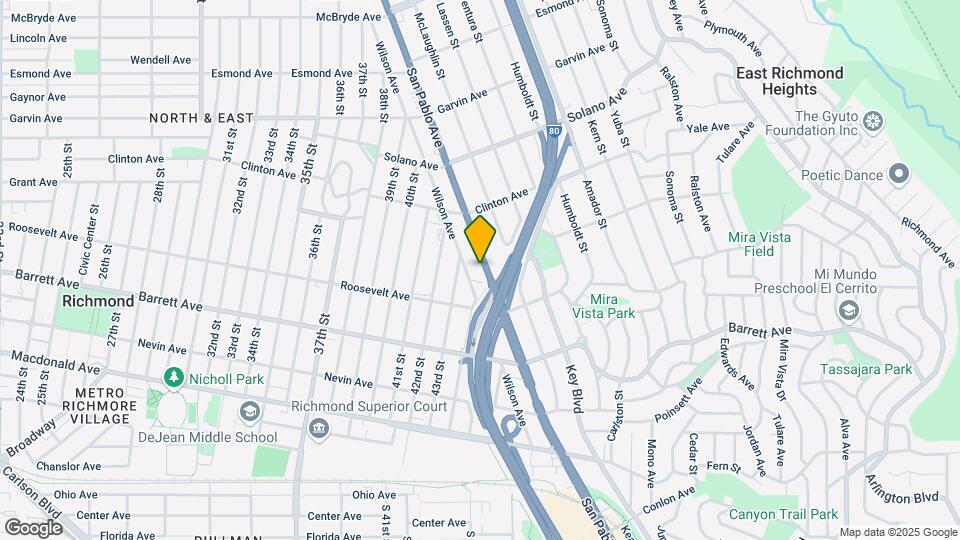 12429 San Pablo Ave Map and Location Details